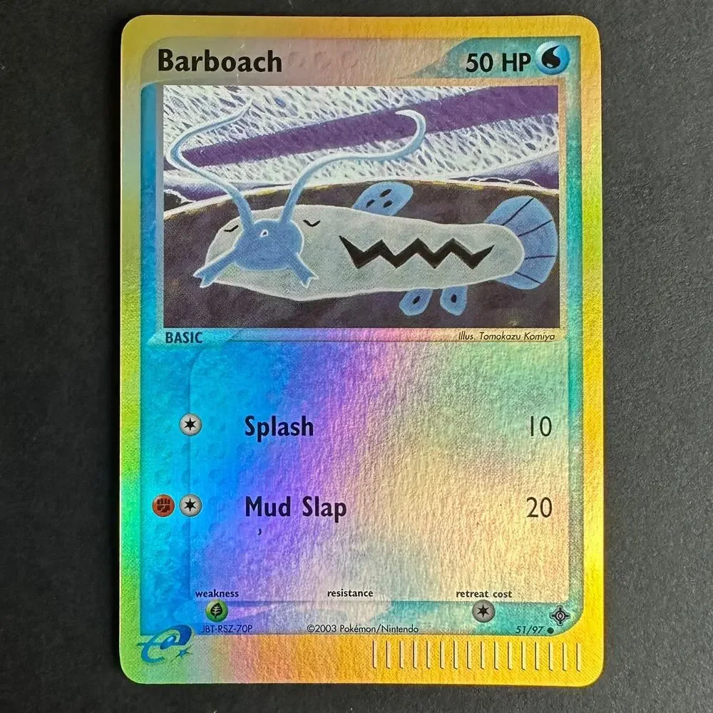 Pokemon TCG Barboach - EX Dragon (DR) 51/97 Common Reverse Holo NM/LP